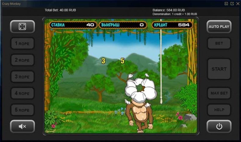 бонус в crazy monkey