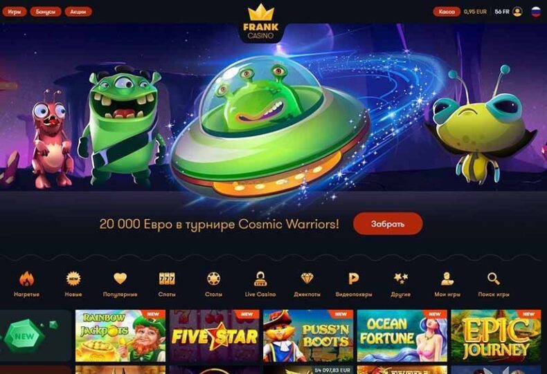 отзывы о интернет казино франк