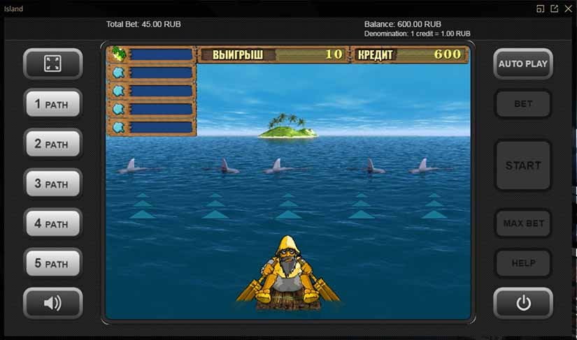 бонус в игровом автомате island