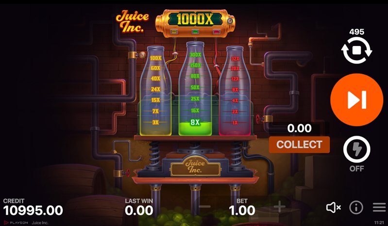 Автоигра слота Juice Inc