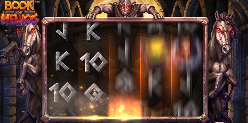 Барабаны слота Book of Helios