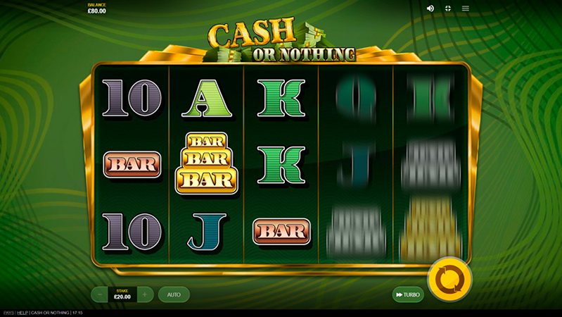 Барабаны слота Cash or Nothing