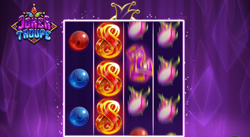 барабаны слота Joker Troupe