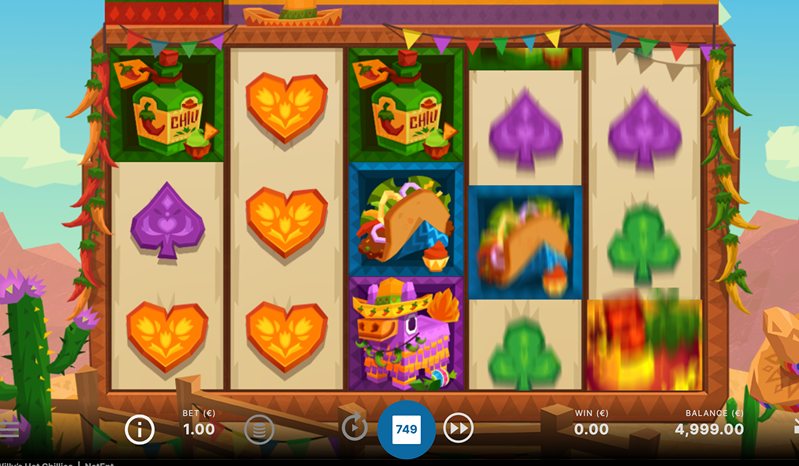 барабаны слота Willy’s Hot Chillies