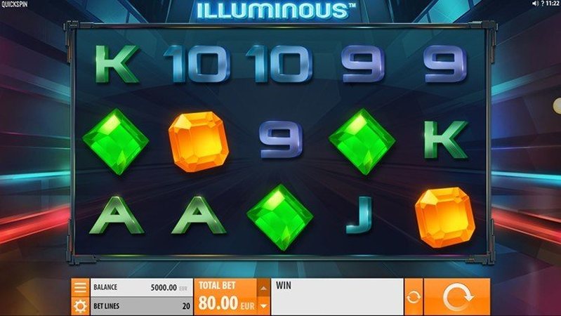 Дизайн слота Illuminous