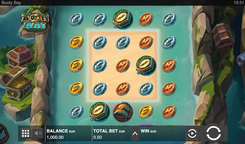 Геймплей слота Booty Bay