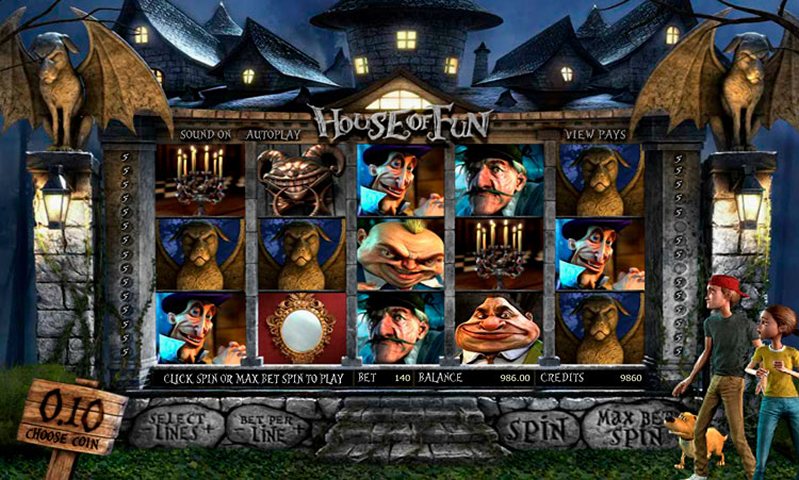 Геймплей слота House of Fun