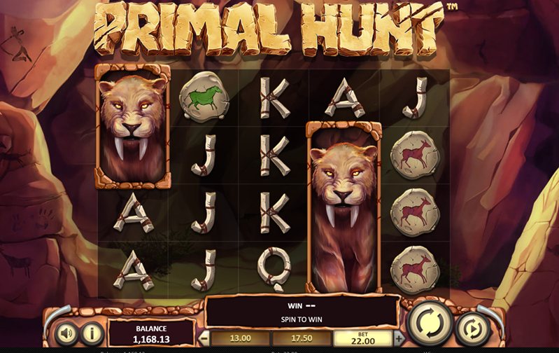 Геймплей слота Primal Hunt