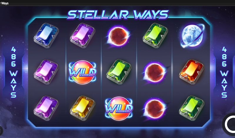Геймплей слота Stellar Ways