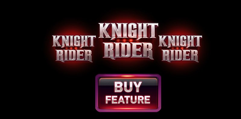Покупка бонуса слота Knight Rider