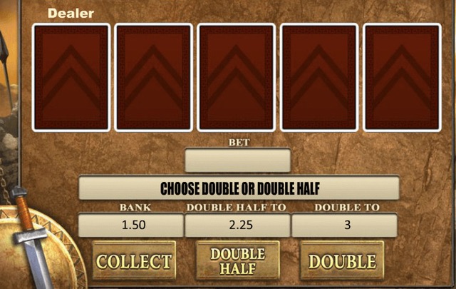 Риск-игра слота Sparta 