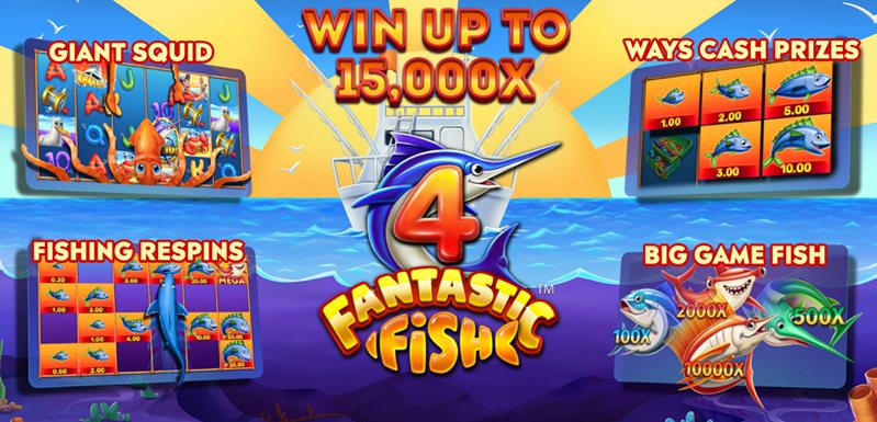 Тема слота 4 Fantastic Fish