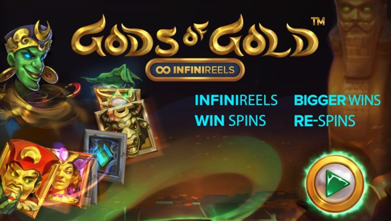 Тема слота Gods Of Gold- Infinireels
