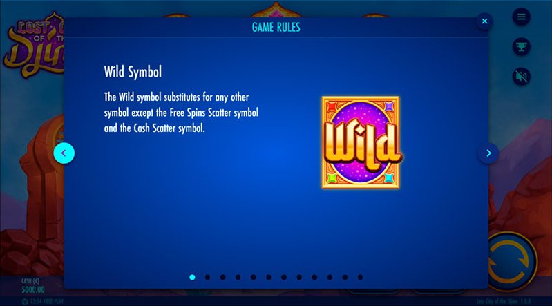 Вайлд слота Lost City of the Djinn