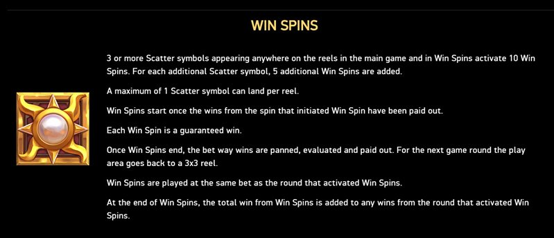 Вин спин слота Gods Of Gold