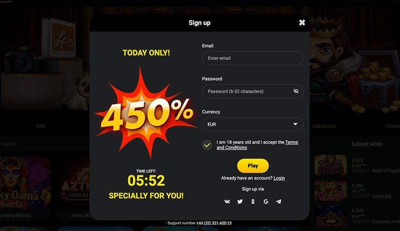 Win Diggers регистрация