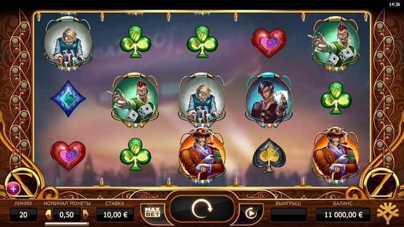 Дизайн слота Cazino Zeppelin