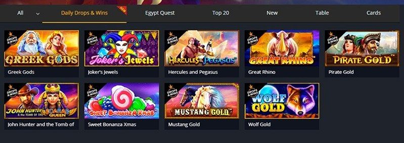 Слоты казино WinBet