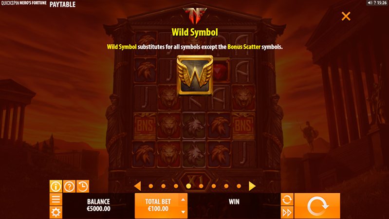 Вайлд слота Nero’s Fortune