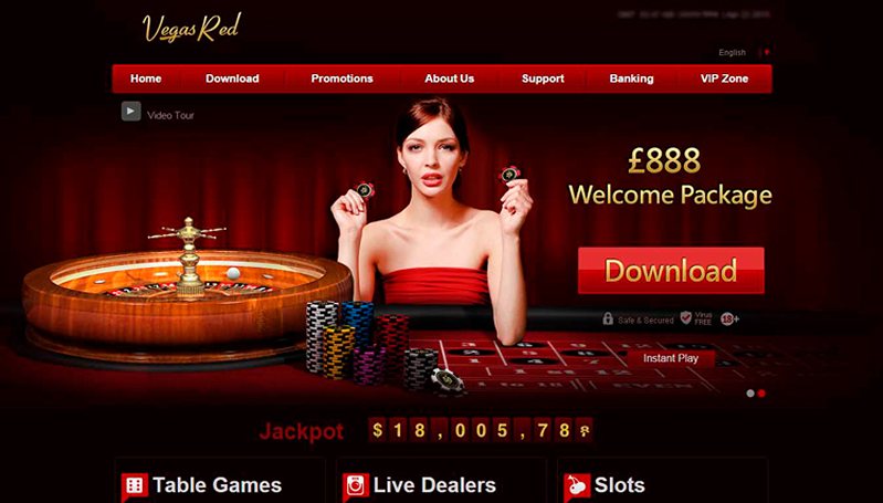 Зеркало казино Vegas Red